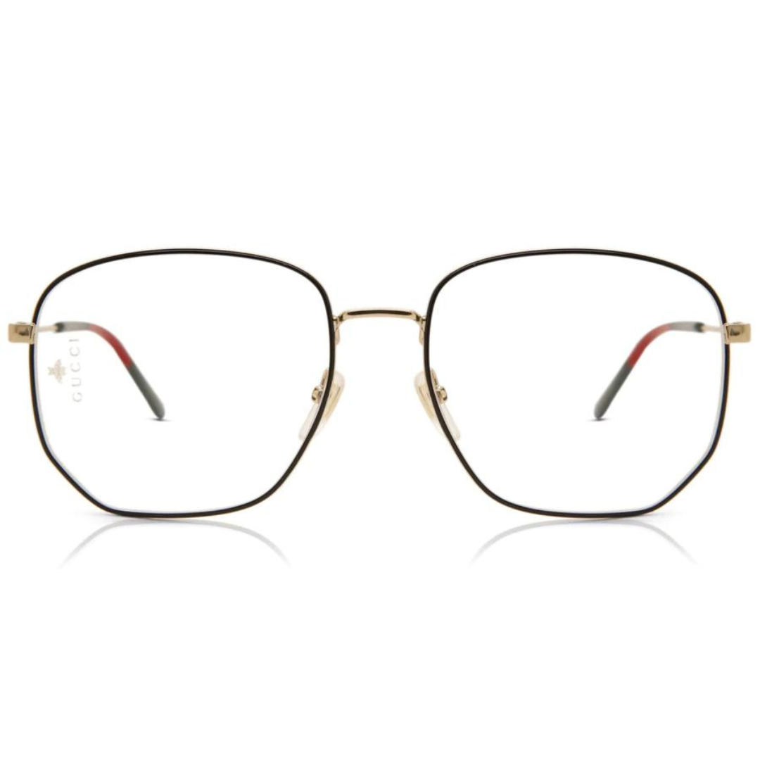 Montatura per occhiali Gucci | Modello GG0396O (001) - Oro