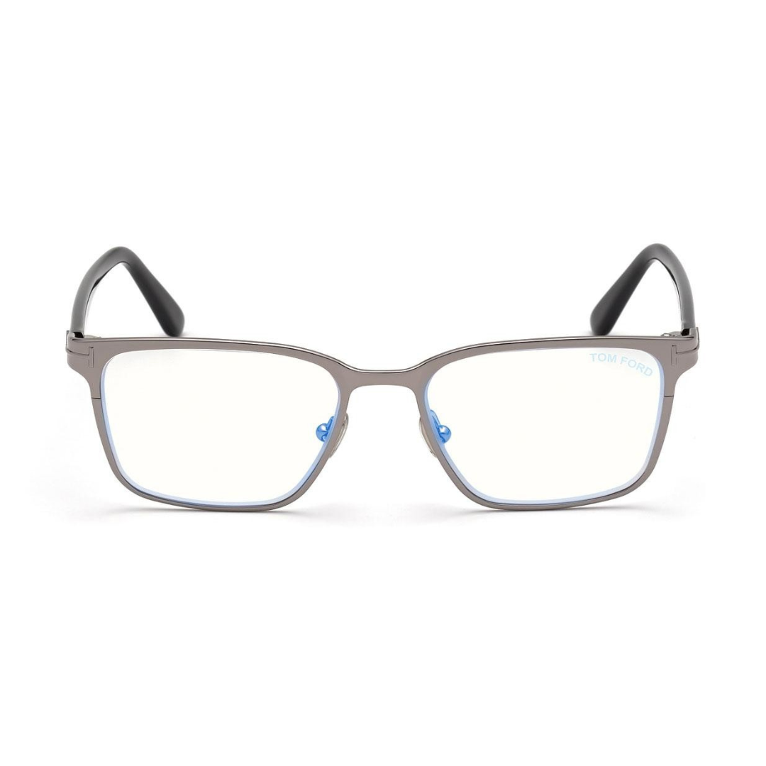 Tom Ford - Blue Light Blocking | Model FT5733-B(014)- Shiny Clear Ruthenium