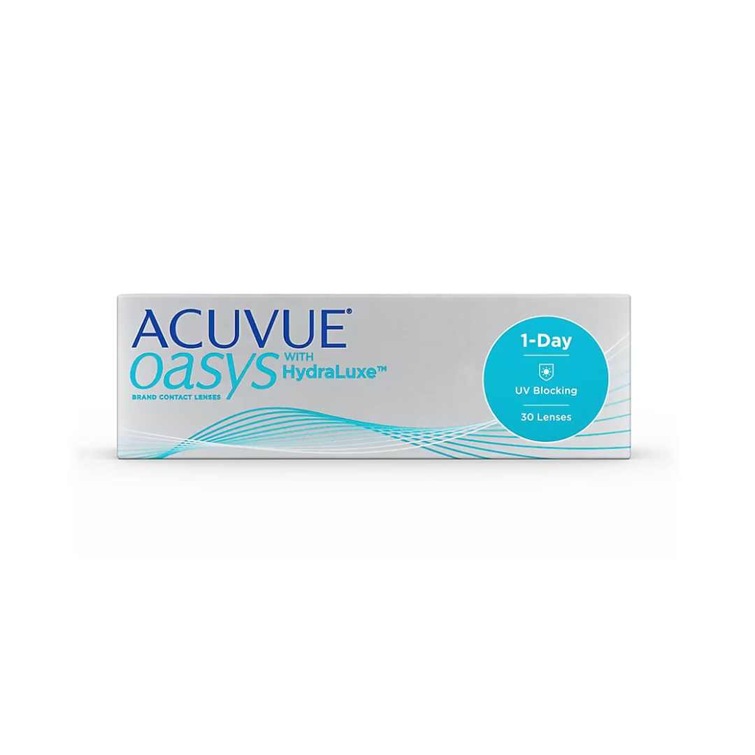 Acuvue® Oasys 1-Day with HydraLuxe® - Sphere | Pack 30 &amp; 90