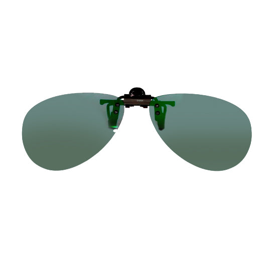 Clip-On For Glasses Polarized UV 400 | Aviator Shape