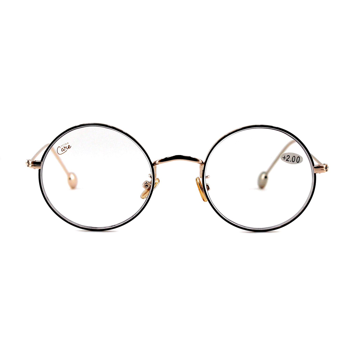 Ottika Care - Lunettes de lecture anti-lumière bleue | Forme ronde